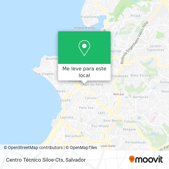 Centro Técnico Siloe-Cts mapa