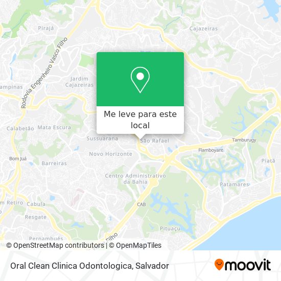 Oral Clean Clinica Odontologica mapa