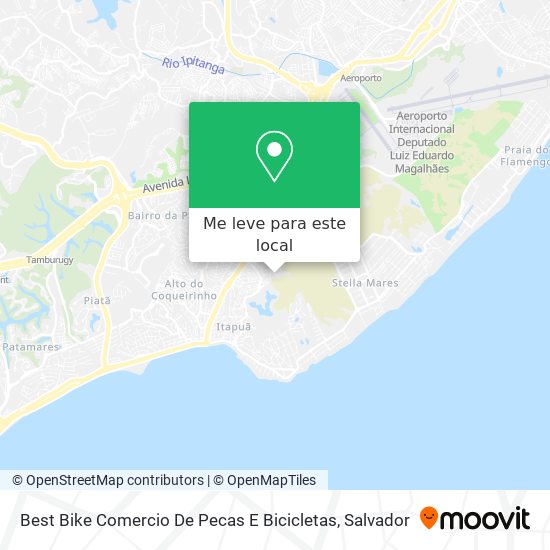 Best Bike Comercio De Pecas E Bicicletas mapa