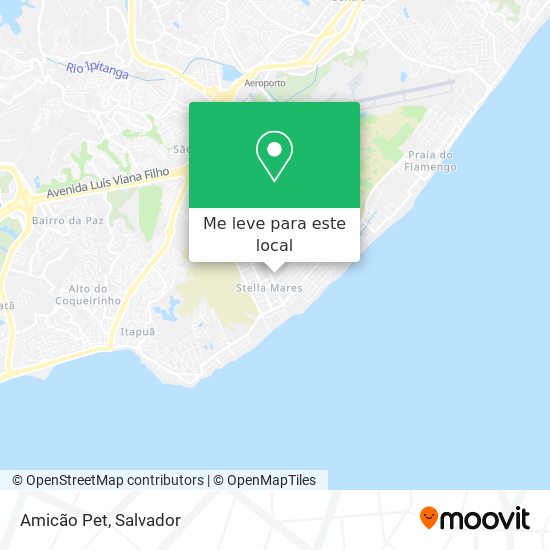 Amicão Pet mapa