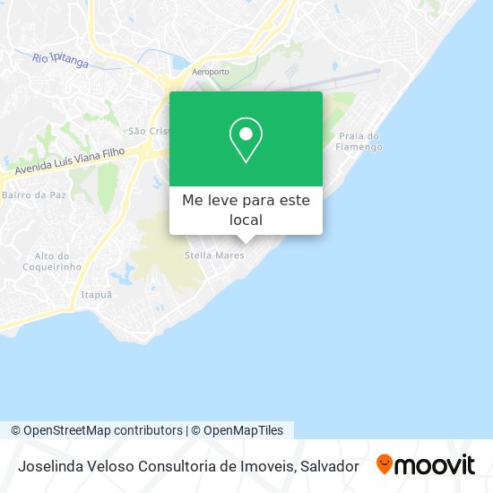 Joselinda Veloso Consultoria de Imoveis mapa