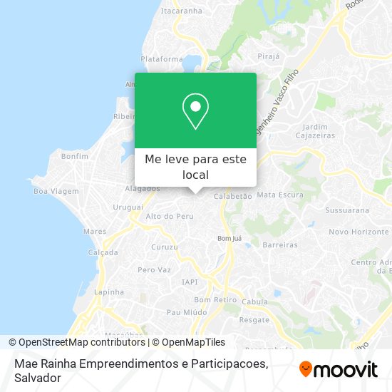 Mae Rainha Empreendimentos e Participacoes mapa