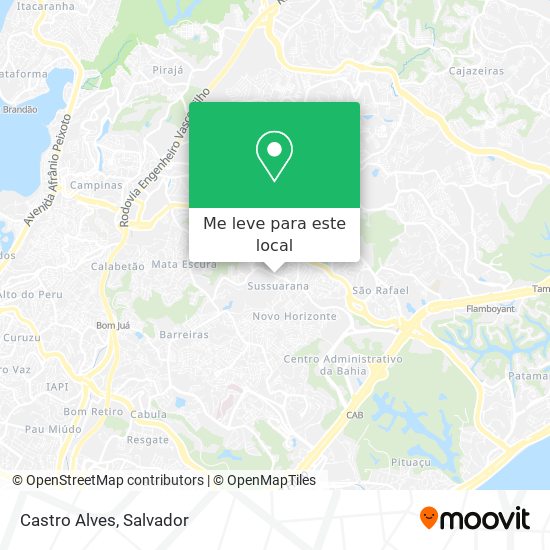 Castro Alves mapa