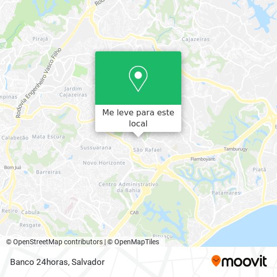 Banco 24horas mapa