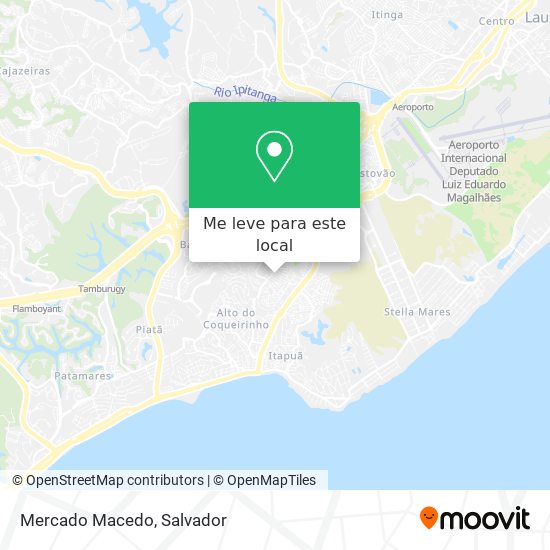 Mercado Macedo mapa