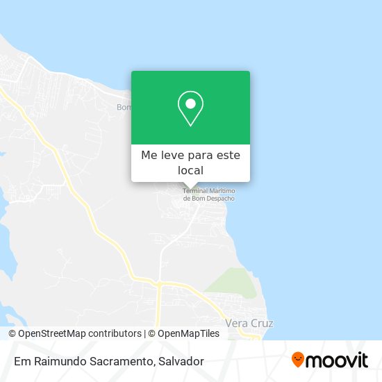 Em Raimundo Sacramento mapa