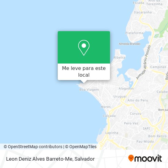 Leon Deniz Alves Barreto-Me mapa