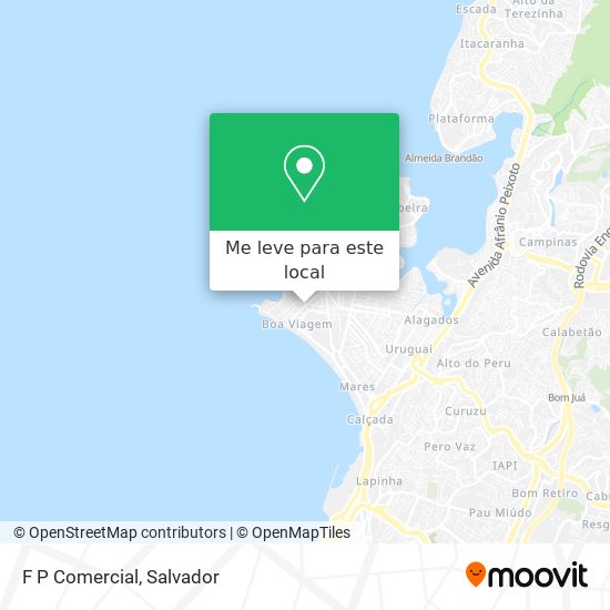 F P Comercial mapa