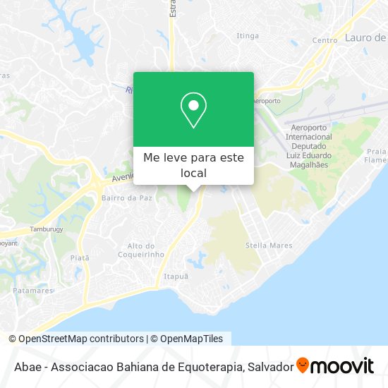 Abae - Associacao Bahiana de Equoterapia mapa