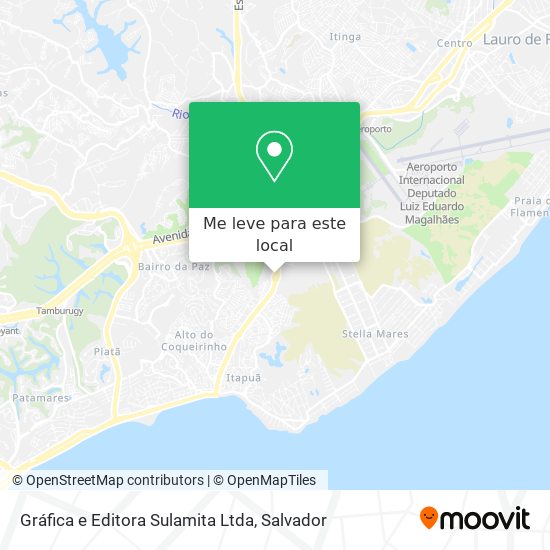 Gráfica e Editora Sulamita Ltda mapa