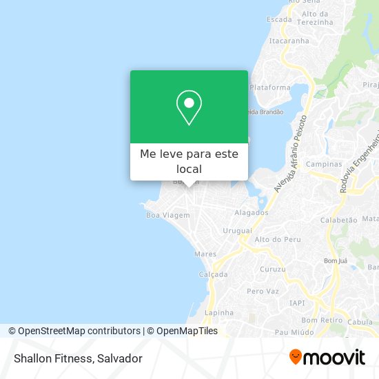 Shallon Fitness mapa