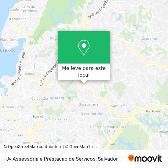 Jv Assessoria e Prestacao de Servicos mapa