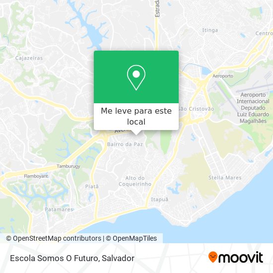 Escola Somos O Futuro mapa