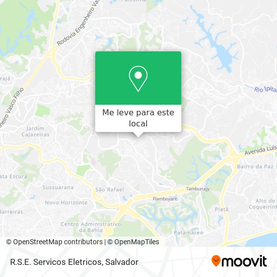 R.S.E. Servicos Eletricos mapa