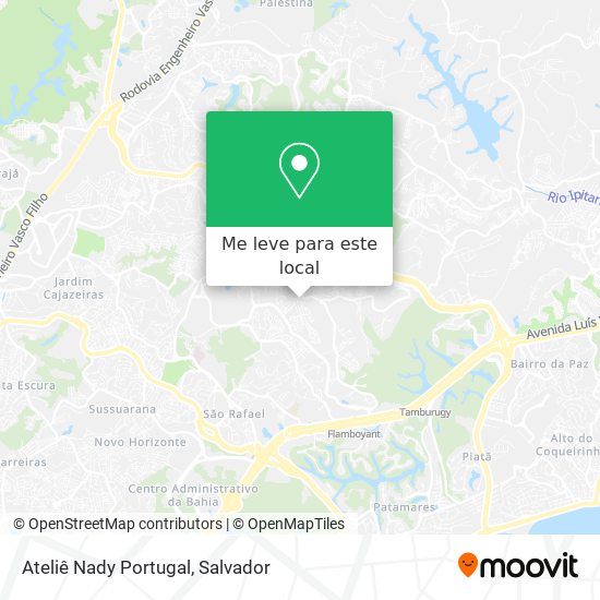 Ateliê Nady Portugal mapa