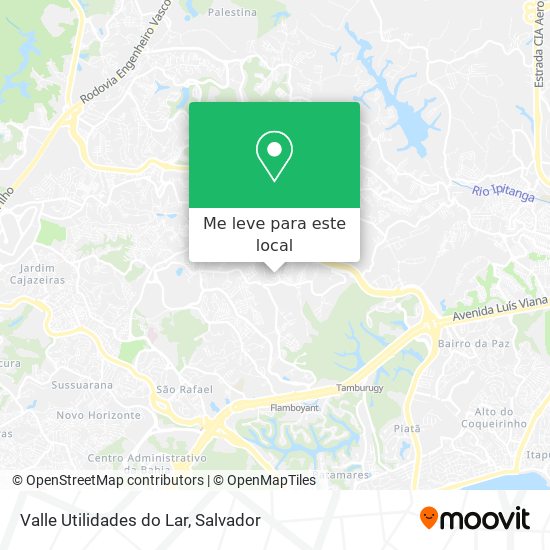 Valle Utilidades do Lar mapa