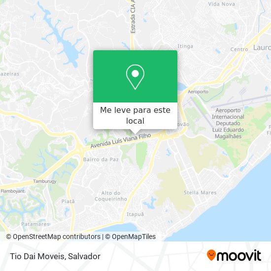 Tio Dai Moveis mapa
