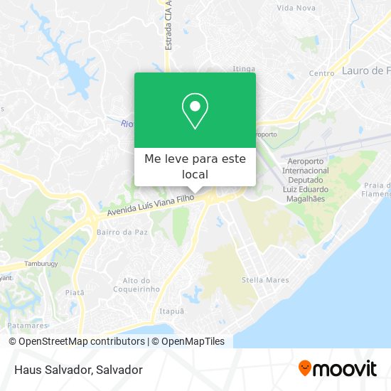 Haus Salvador mapa