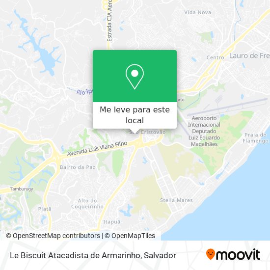 Le Biscuit Atacadista de Armarinho mapa