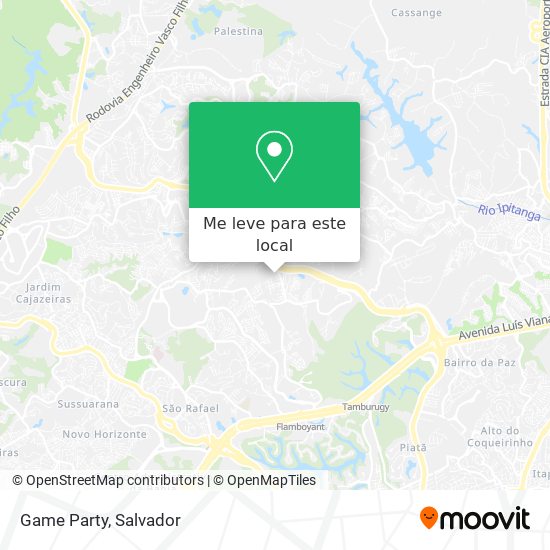 Game Party mapa