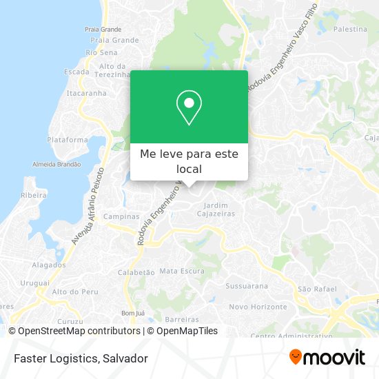 Faster Logistics mapa