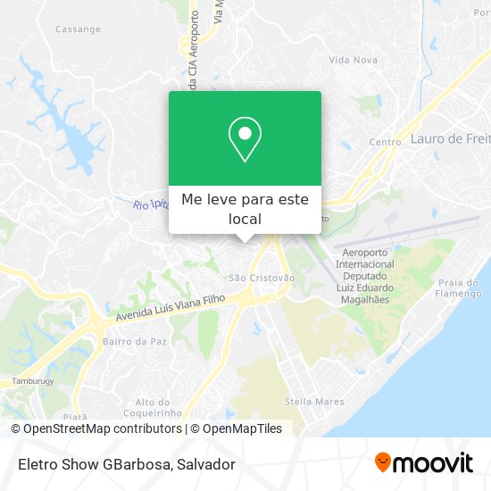 Eletro Show GBarbosa mapa