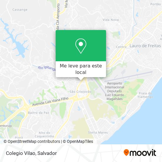 Colegio Vilao mapa