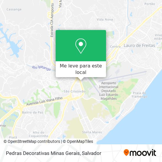 Pedras Decorativas Minas Gerais mapa