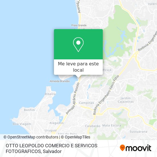 OTTO LEOPOLDO COMERCIO E SERVICOS FOTOGRAFICOS mapa