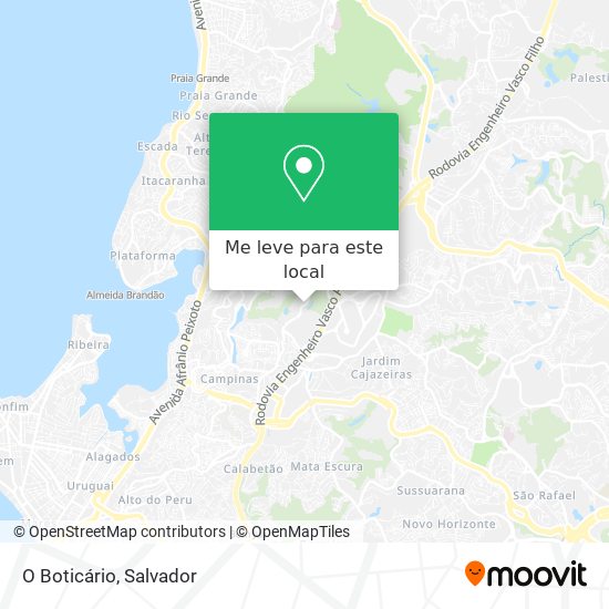 O Boticário mapa