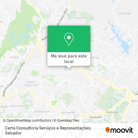 Certa Consultoria Serviços e Representações mapa