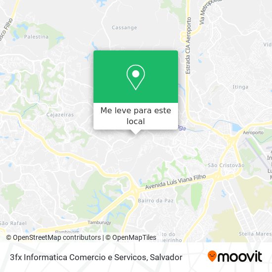 3fx Informatica Comercio e Servicos mapa