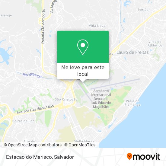 Estacao do Marisco mapa