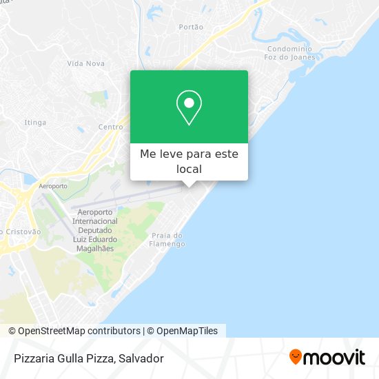 Pizzaria Gulla Pizza mapa