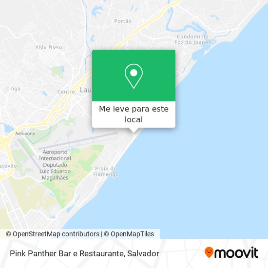 Pink Panther Bar e Restaurante mapa