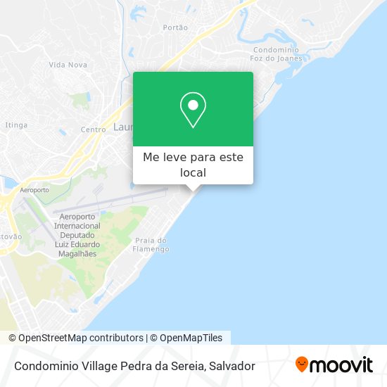 Condominio Village Pedra da Sereia mapa