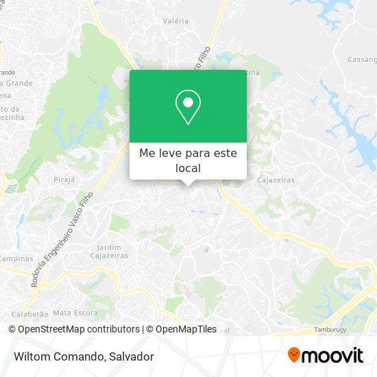 Wiltom Comando mapa