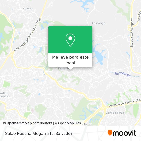 Salão Rosana Megarrista mapa