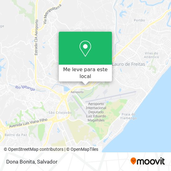 Dona Bonita mapa