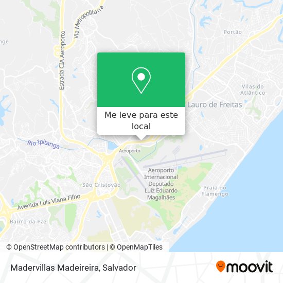 Madervillas Madeireira mapa