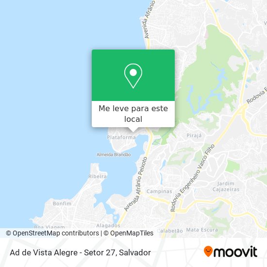 Ad de Vista Alegre - Setor 27 mapa