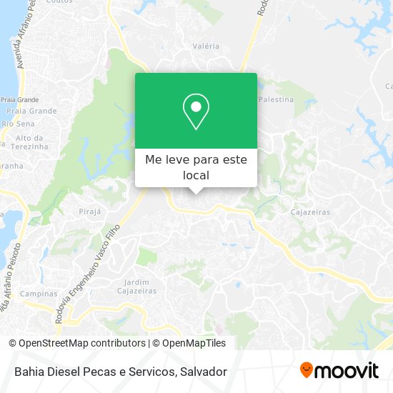 Bahia Diesel Pecas e Servicos mapa