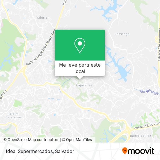 Ideal Supermercados mapa