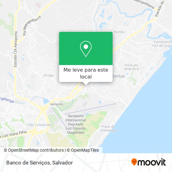 Banco de Serviços mapa