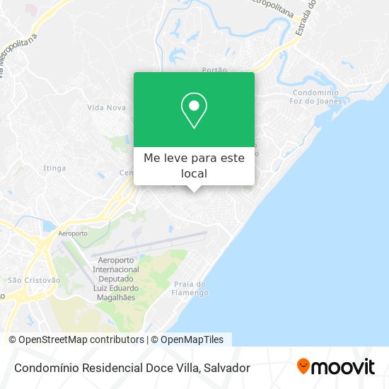 Condomínio Residencial Doce Villa mapa