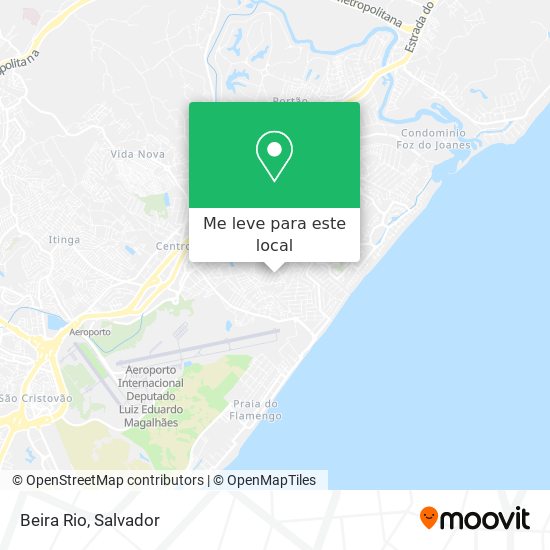 Beira Rio mapa