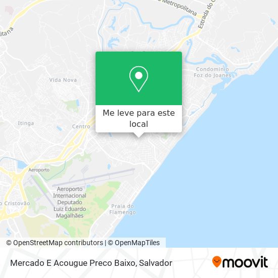 Mercado E Acougue Preco Baixo mapa
