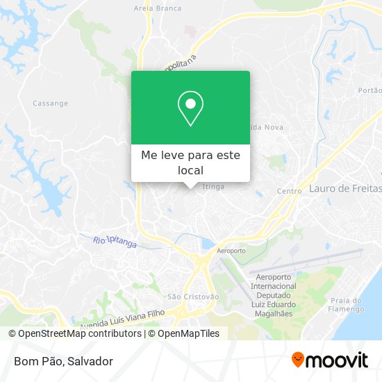 Bom Pão mapa