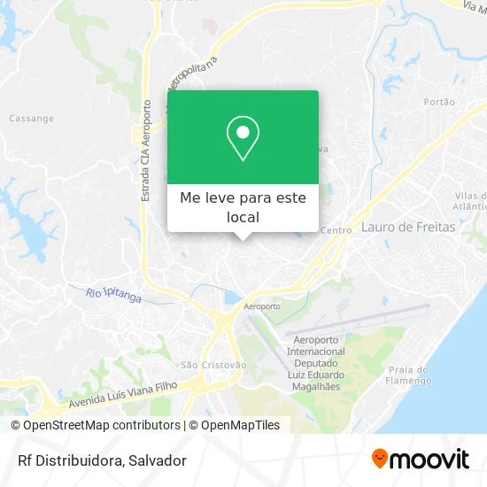 Rf Distribuidora mapa