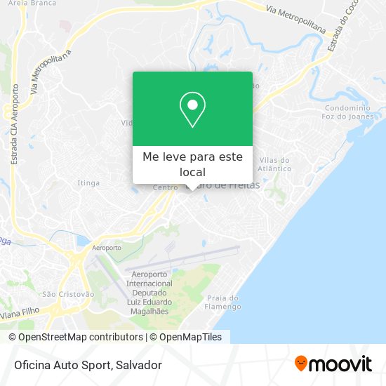 Oficina Auto Sport mapa